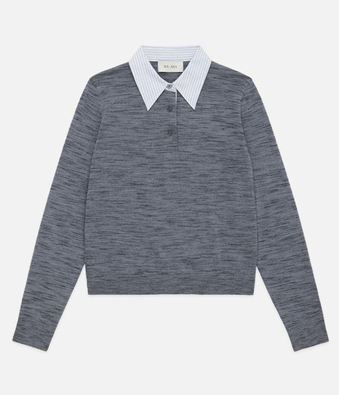 The Charlie Polo - Medium Grey